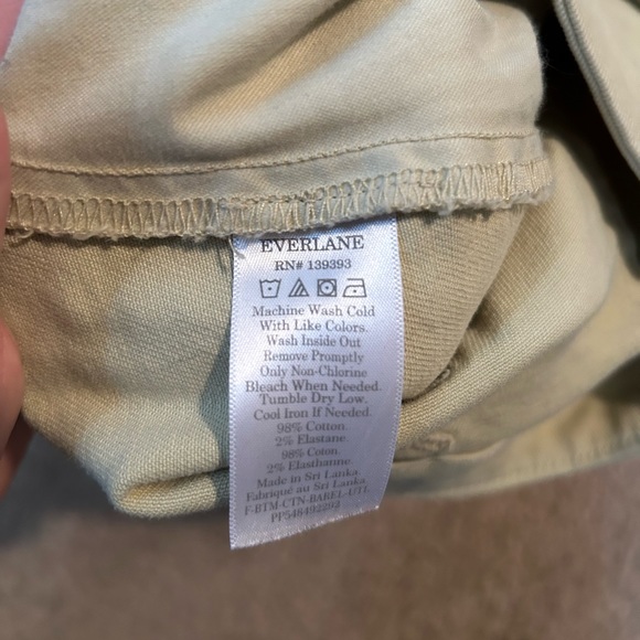 Yellow buttery Everlane jeans size 00 - Picture 4 of 5